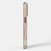 Adorable Katze mit Bow-Krawatte auf Soft Pastell Case-Mate iPhone Hülle (Rückseite / Rechts)