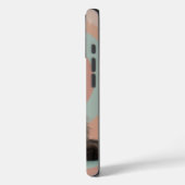 Adorable Katze mit Bow-Krawatte auf Soft Pastell Case-Mate iPhone Hülle (Rückseite / Links)