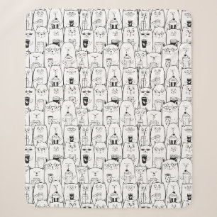 Adorable Katzen Sherpadecke