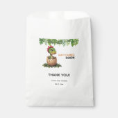 Adorable Kawaii Baby Dinosaur Hatching Geschenktütchen (Vorderseite)