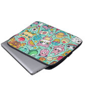 Adorable Kawaii Muster Laptopschutzhülle (Vorne Knopf)