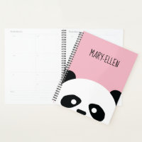 Adorable Kawaii Panda Bärenfront Personalisiert ro