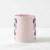 Adorable Kawaii Panda Personalisiertes Design Tasse (Zentrum)