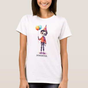 Adorable Kid Zombie - Niedliches Halloween (4) T-Shirt