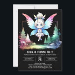 Adorable Kids Fairy Birthday Einladung<br><div class="desc">Adorable Kids Fairy Birthday Einladung ist die perfekte Wahl für eine whimsical Feier voller Freude und Charme. Diese Einladung mit reizvollen Märchenillustrationen und leuchtenden Farben ist online vollständig anpassbar und ermöglicht es Ihnen, den Namen Ihres Kindes, Party und persönliche Touchs einfach hinzuzufügen. Ideal für Familien, die gewollt haben, eine unterhaltsame...</div>