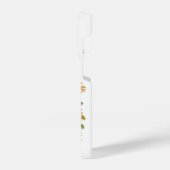 Adorable Kinderschildkröte in Wildblumen iPhone Hülle (Linke Seite)