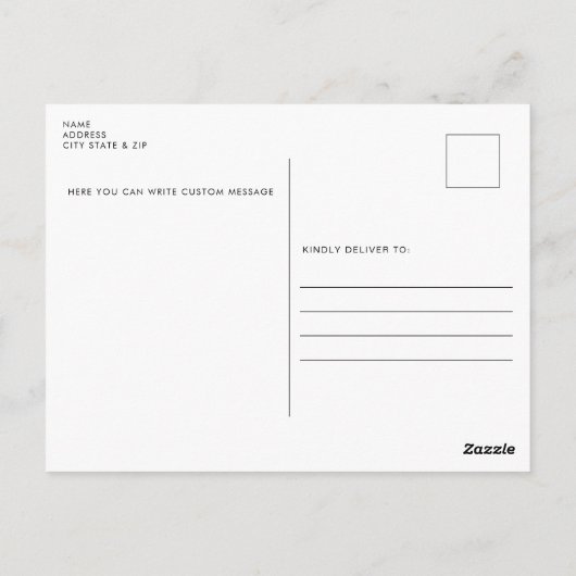 Adorable King Charles Cavalier Spaniel Postcard Postkarte (Rückseite)