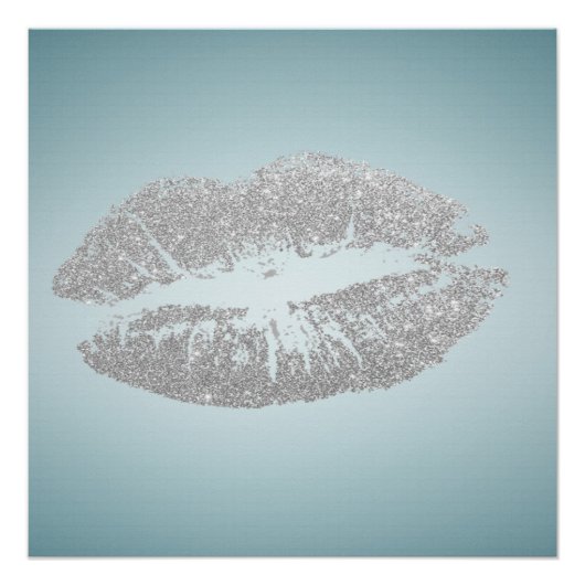 Adorable Kiss, Lips, Makeup artist Poster (Vorderseite)