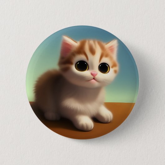 Adorable Kitten Button (Vorderseite)