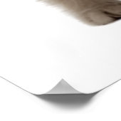 Adorable Kitten Cat Bubble Gum Kinderzimmer Child Poster (Ecke)