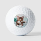Adorable Kitten Cat Lover Custom Foto Golfball (Vorderseite)