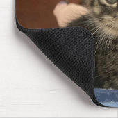 Adorable Kitten Foto oder laden Sie Ihre eigenen h Mousepad (Ecke)