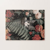 Adorable Kitten in Blume Pot Puzzle (Horizontal)