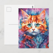 Adorable Kitten Postkarte (Vorne/Hinten)