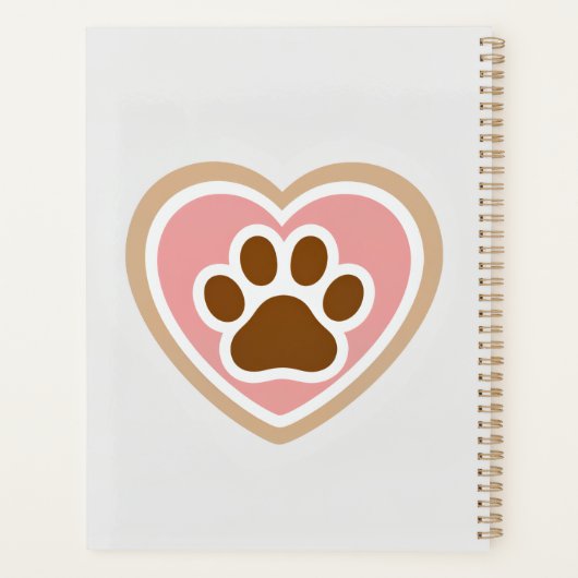 Adorable Kitten Wochen & Monatsplaner Planer (Rückseite)