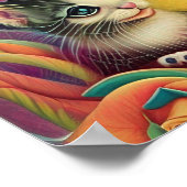 Adorable Kittens 1 Poster (Ecke)