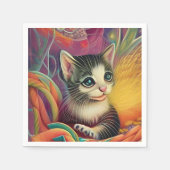 Adorable Kittens 1 Serviette (Vorderseite)