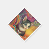 Adorable Kittens 1 Serviette (Ecke)