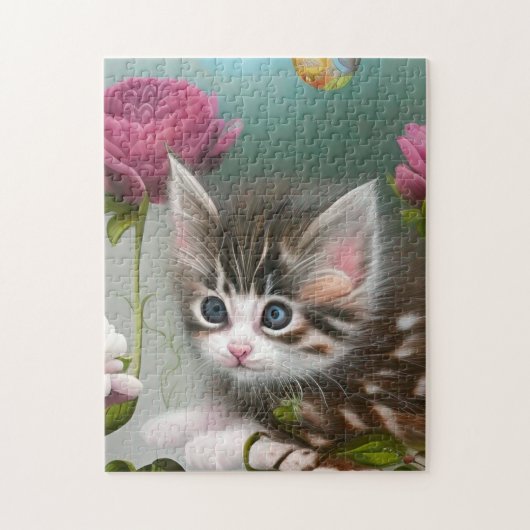 Adorable Kittens 4 Puzzle (Vertikal)