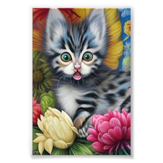 Adorable Kittens 5 Fotodruck (Vorne)