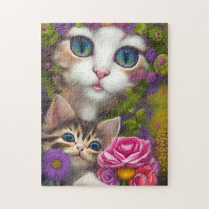 Adorable Kittens 8 Puzzle