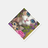 Adorable Kittens 8 Serviette (Ecke)