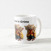 🐱 Adorable Kittens in Matching Outfits - Cute Cat Kaffeetasse (VorderseiteRechts)