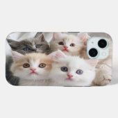 Adorable Kittens iPhone Case - Niedliches Cat Love (Rückseite (Horizontal))
