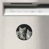 Adorable Kittens Magnet (In Situ (Geschirrspüler))