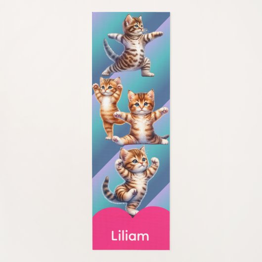 Adorable Kittens Moves Yogamatte (Vorderseite)
