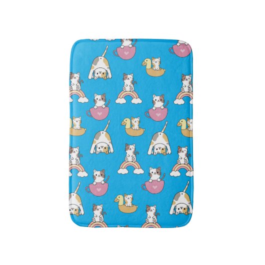Adorable Kitty Cats Badematte (Vorderseite Vertikal)