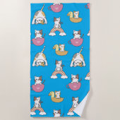 Adorable Kitty Cats Strandtuch (Vorderseite)