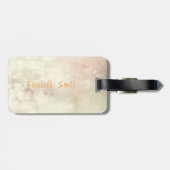 Adorable Kitty on Bokeh Gepäckanhänger (Rückseite horizontal)