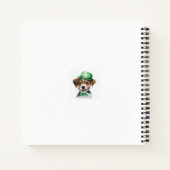 ADORABLE KLEINE WASSERFARBFLÜFFE PUPPENHUND NOTIZBLOCK (Rückseite)