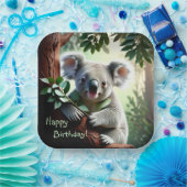 Adorable Koala Bear Pappteller (Party)