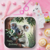 Adorable Koala Bear Pappteller (Party)