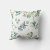 Adorable Koala Eucalyptus Leafy Girl Boy Kinderzim Kissen (Rückseite)