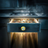 Adorable Koalagebär an einem Baumzweig Keramikknauf