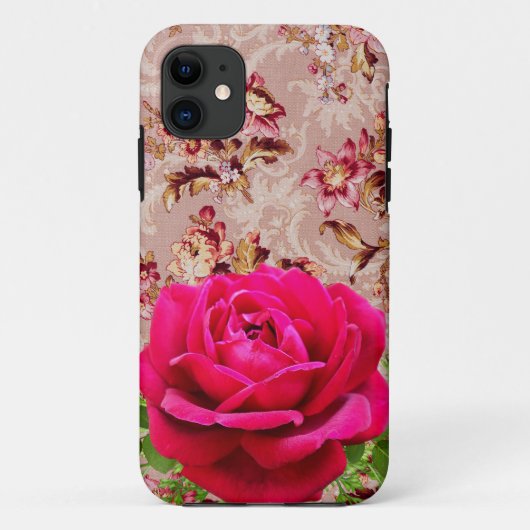 Adorable kombiniert mit Foto Blumen und Retro Boho Case-Mate iPhone Hülle (Rückseite)