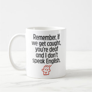 Adorable Kriminalpartner "Wenn wir aufgeweckt werd Kaffeetasse