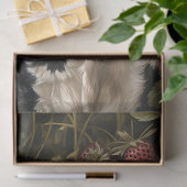 Adorable Kuh Calf Erdbeere Hintergrund Decoupage Seidenpapier (Geschenk)