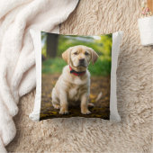 Adorable Labrador Hunde Illustration - Niedliche W Kissen (Decke)