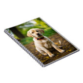 Adorable Labrador Hunde Illustration - Niedliche W Notizblock (Rechte Seite)