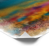 Adorable Lächeln Chihuahua künstlerisches Portrait Poster (Ecke)