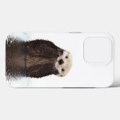 Adorable Lächeln Otter in Lake OtterBox iPhone Cas Case-Mate iPhone Hülle (Rückseite (Horizontal))