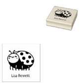 Adorable Ladybug Briefmarke Gummistempel (Stempel)