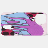 Adorable Ladybug Liebe Cartoon Case-Mate iPhone Hülle (Rückseite / Rechts)