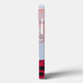 Adorable Ladybug mit Hübschem rosa Ballon Bouquet Case-Mate iPhone Hülle (Rückseite / Links)