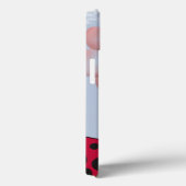 Adorable Ladybug mit Hübschem rosa Ballon Bouquet Case-Mate iPhone Hülle (Rückseite / Rechts)