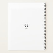 Adorable Ladybug mit Hübschem rosa Ballon Bouquet Planer (Rückseite)